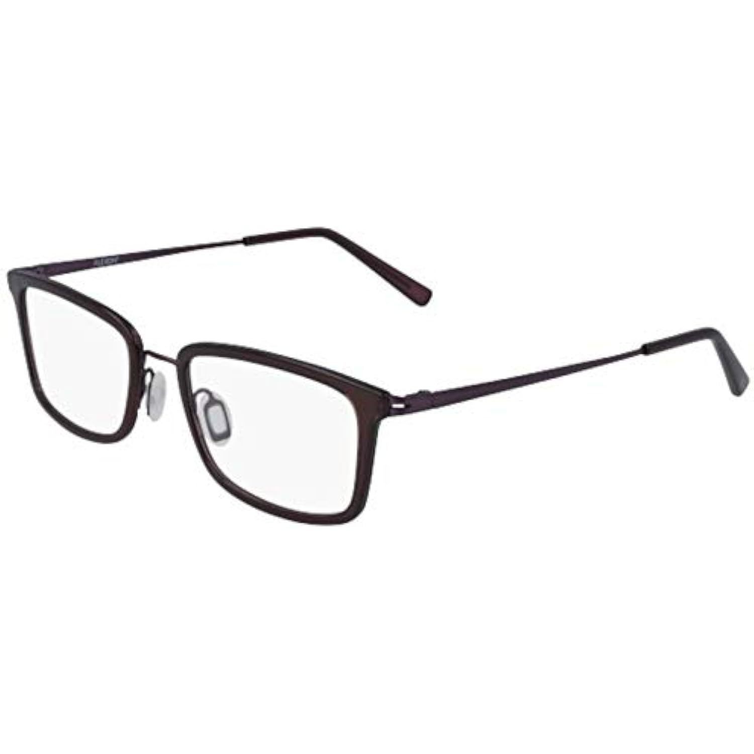 New Flexon W3022 505 Plum Flexible Titanium Eyeglasses 51mm With Flexon Case